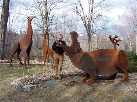 metal fabrication for yard sculptures near ct|sculpture barn atelier.